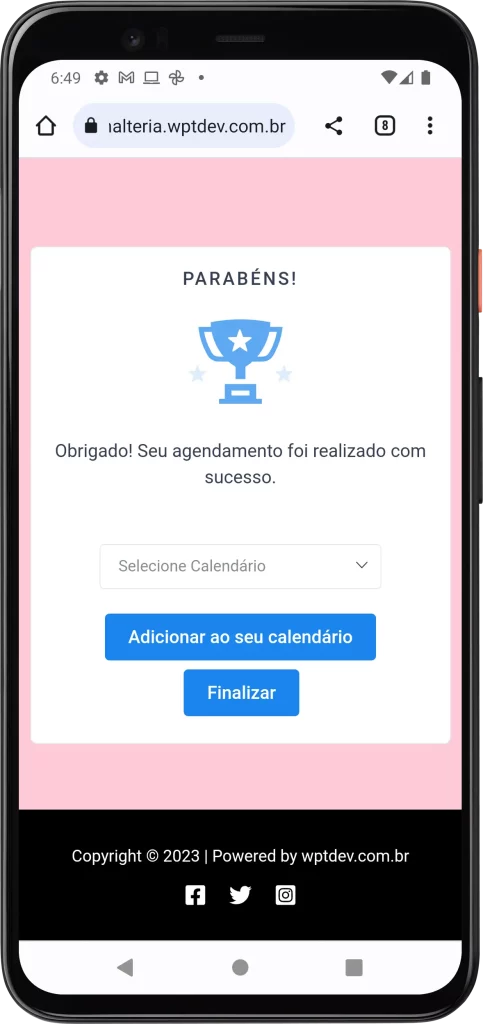 Calendário digital Planejador virtual Gerenciador de compromissos online Organizador de tarefas online Programa de agendamento virtual Plataforma de calendário compartilhado Sistema de agenda eletrônica Aplicativo de agendamento online Ferramenta de gestão de tempo virtual Diário eletrônico de compromissos